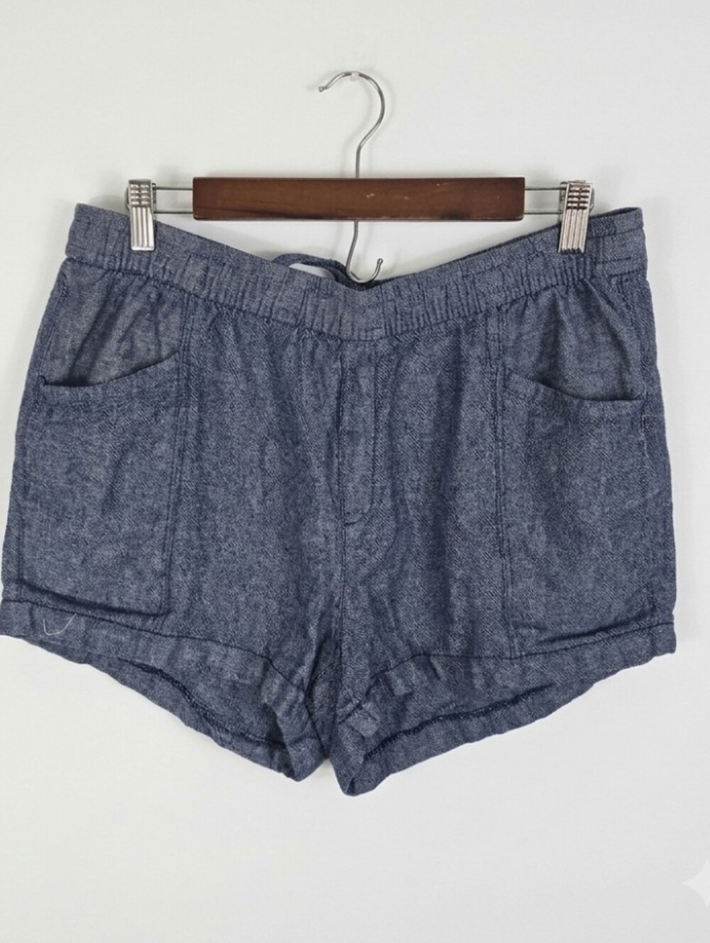 Old Navy linen blend high-rise shorts